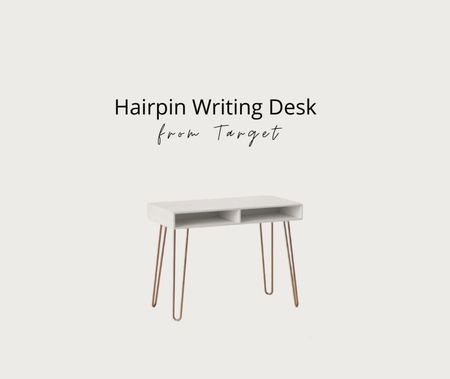 Hairpin writing desk at Target 

#LTKunder100 #LTKhome #LTKFind