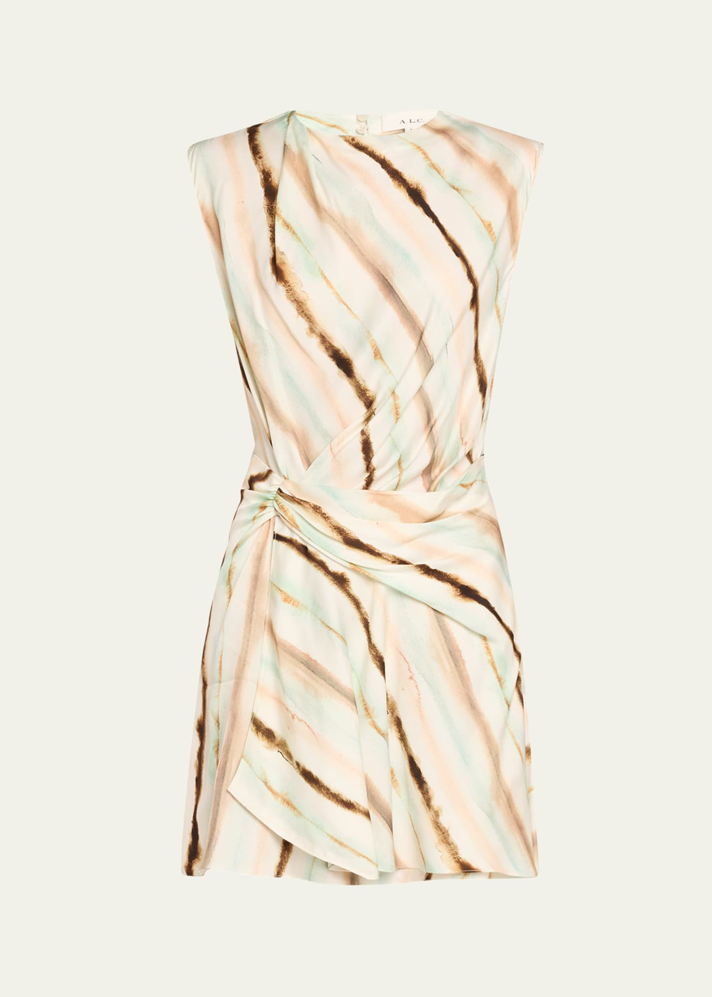 A.L.C. Delia Draped Tie-Dye Mini Dress | Bergdorf Goodman