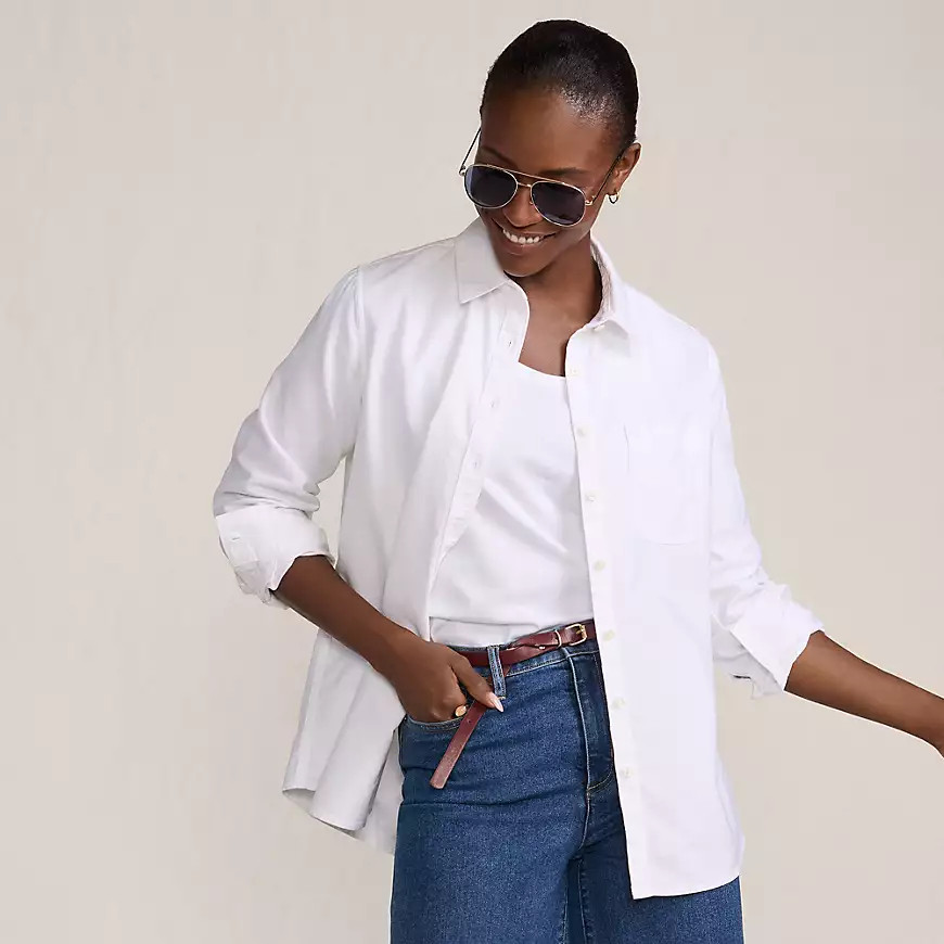 Women's Oxford Shirt | Lands' End (US)