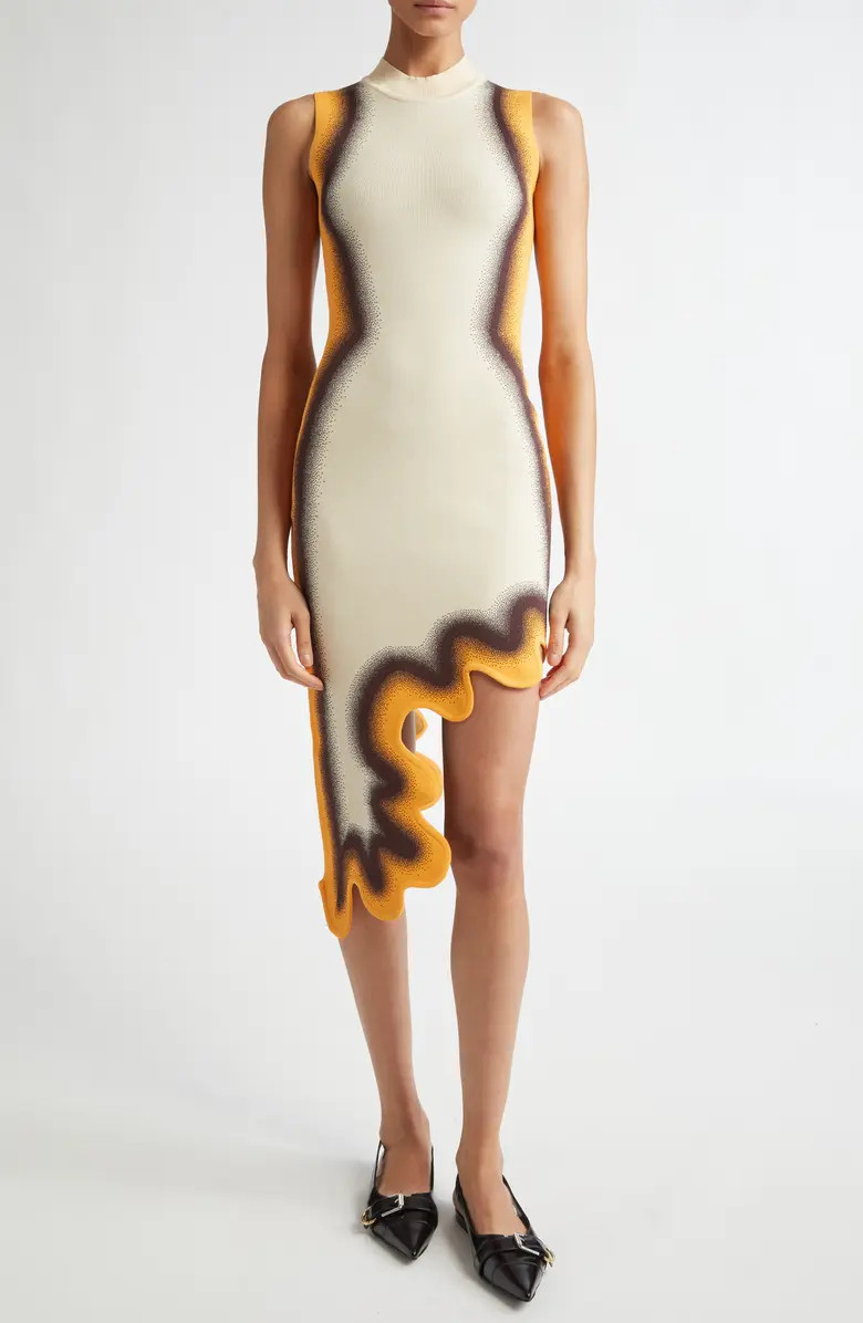 PH5 Brooklyn Gradient Print Wavy Hem Minidress | Nordstrom | Nordstrom