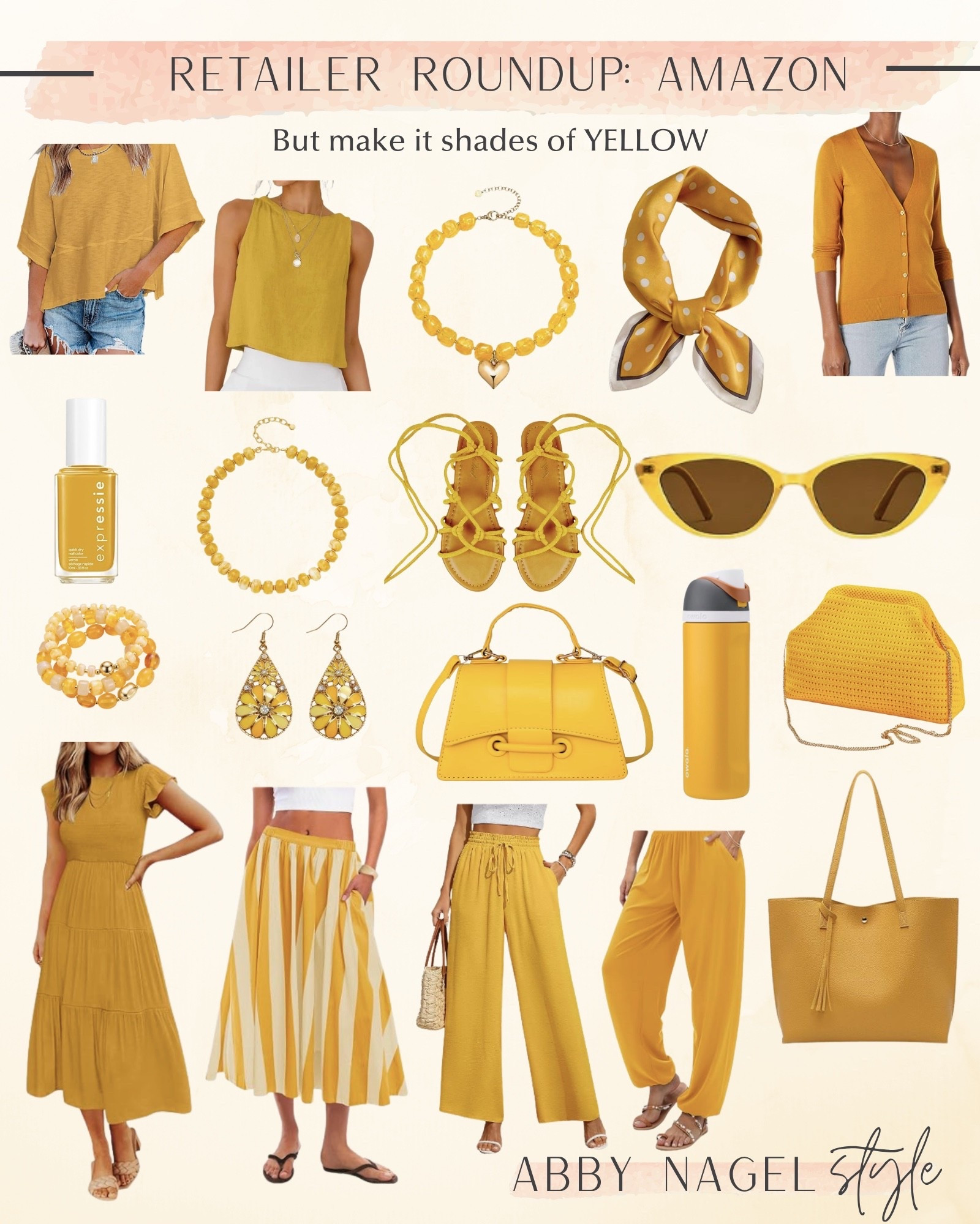 Rich & Warm yellow for Autumns