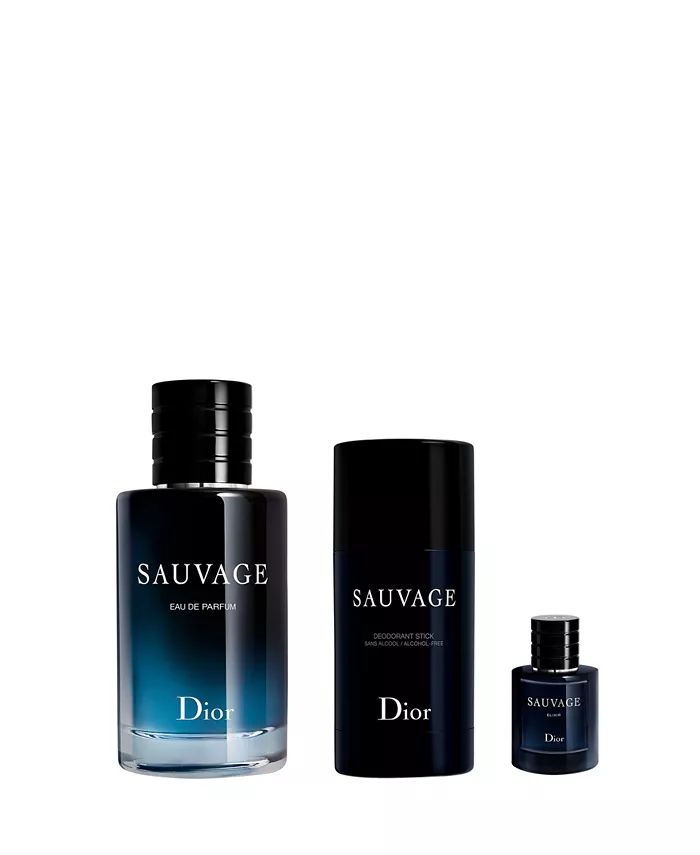 Men's 3-Pc. Sauvage Eau de Parfum Gift Set, Created for Macy's | Macy's