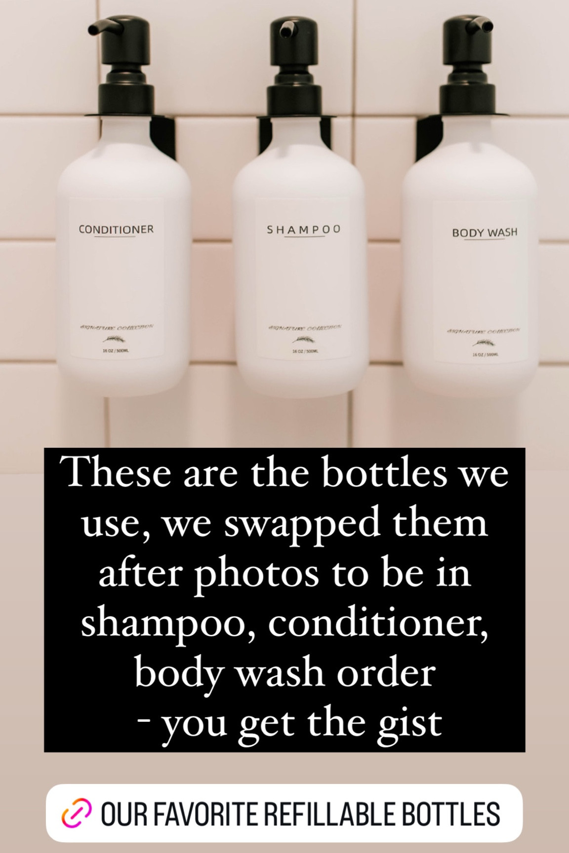 What we use in our airbnbs for refillable amenity bottles. 

#LTKSeasonal #LTKHome #LTKMostLoved