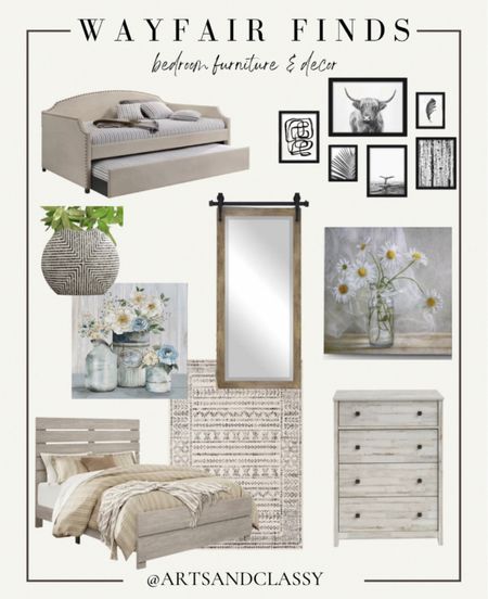 Bedroom inspiration from Wayfair with all the farmhouse vibes! From bedroom furniture to home decor finds to create a dreamy oasis. 

Shop the Wayfair 4th of July clearance for deals on these bedroom furniture and decor finds and more!

#LTKHome #LTKSummerSales #LTKSaleAlert