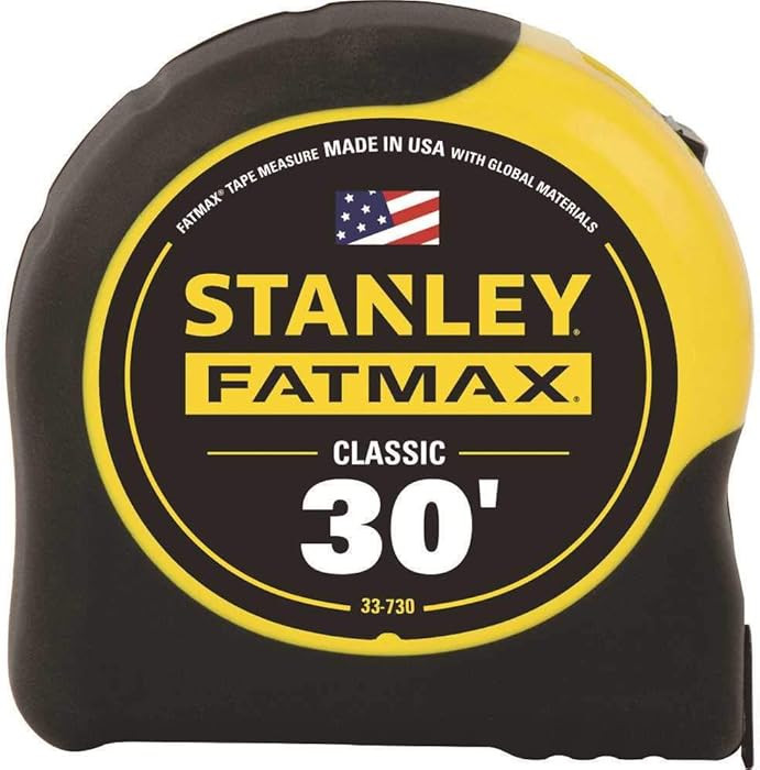 Stanley Hand Tools 33-730 1-1/4" X 30' FatMax\u00ae Tape Measure | Amazon (US)