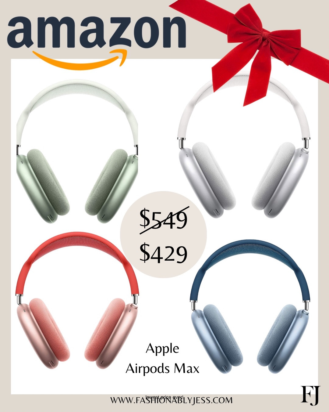 Huge sale on this Apple AirPod max’s! Such a great gift idea now on sale

#LTKSaleAlert #LTKHoliday #LTKGiftGuide