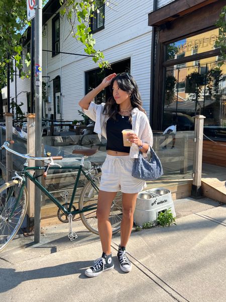 Summer #ootd #outfitoftheday

Amazon outfits, summer outfits, summer outfit inspo, linen set, shorts, amazon style, everyday outfit, casual fit idea, everyday clothes, converse sneakers, amazon finds