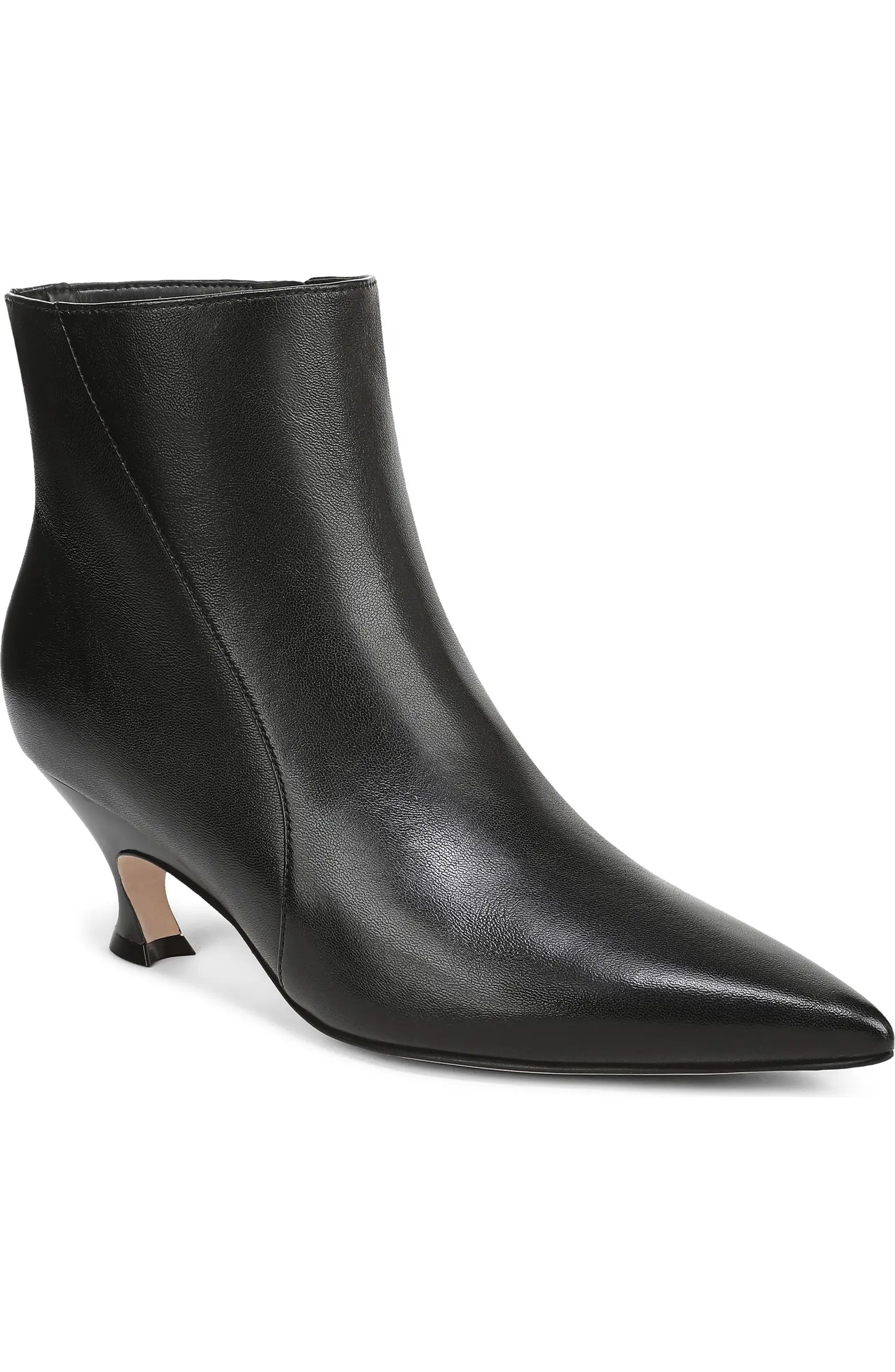 Patrese Pointed Toe Kitten Heel Bootie (Women) | Nordstrom