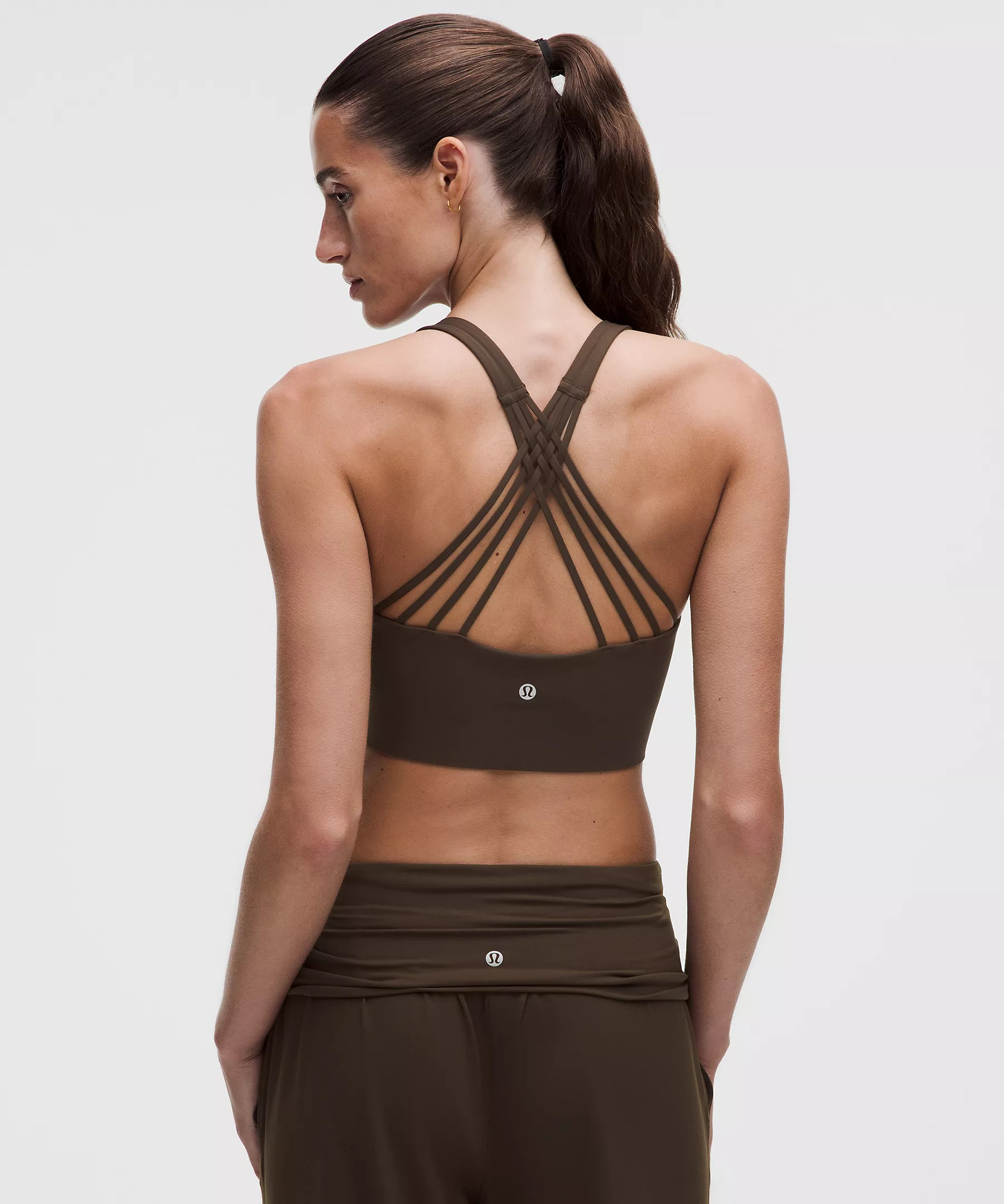 FlexyFlex Strappy Longline Yoga Bra | Lululemon (US)