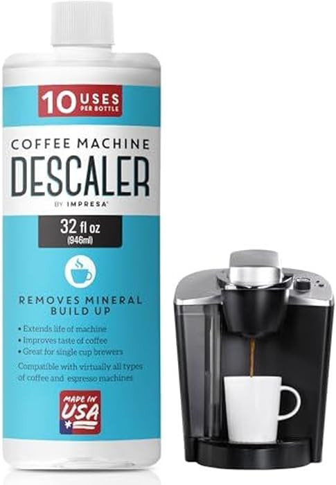 IMPRESA Coffee Machine Descaler - Universal Descaling Solution - 32 Oz | Amazon (US)