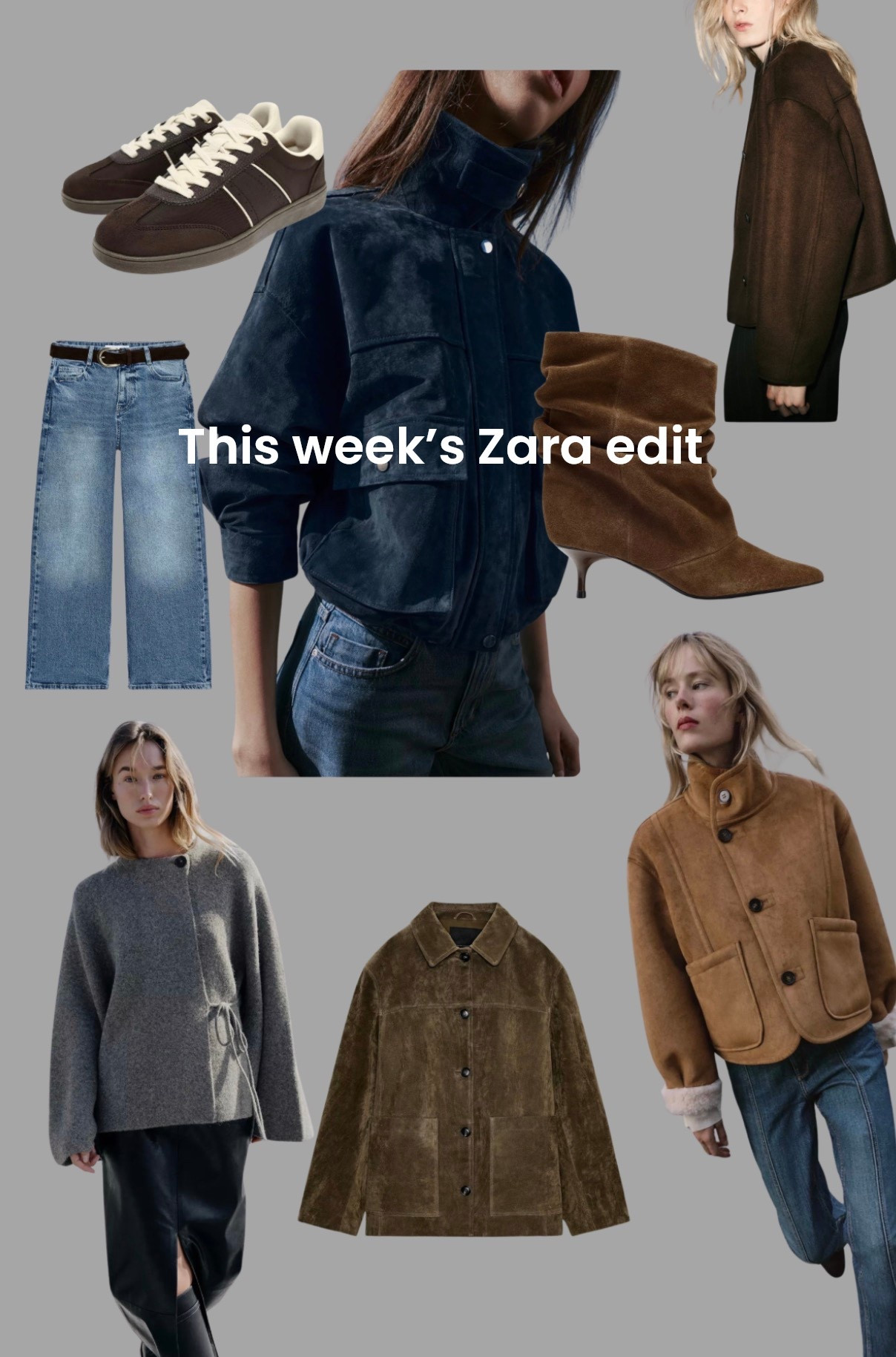 A lovely mix of brown and rich blue this well as we embrace the new year. It’s all about texture and tone 💙🤎

#LTKuk #LTKstyletip #LTKwinter