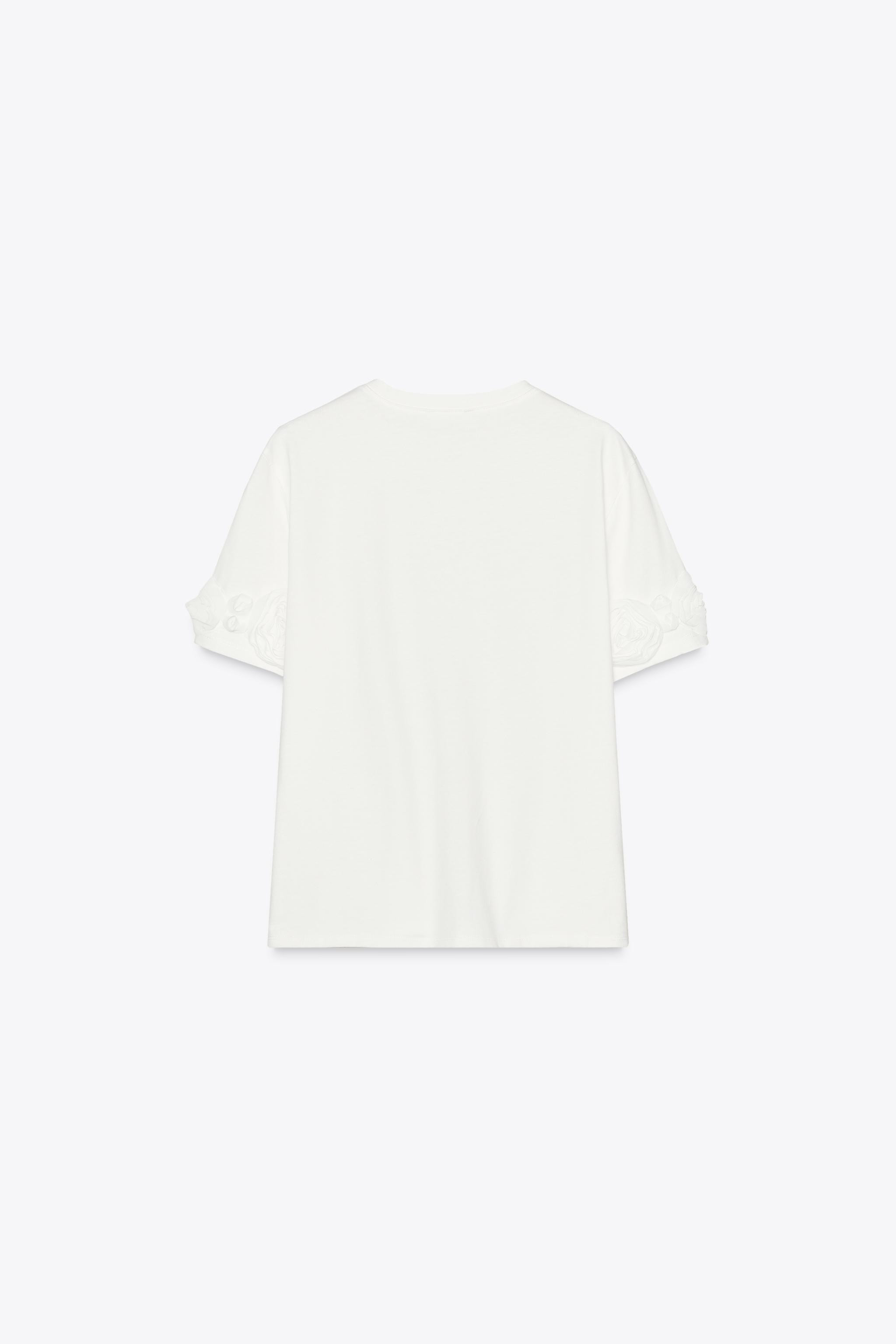VOLUMINOUS FLORAL T-SHIRT | Zara UK