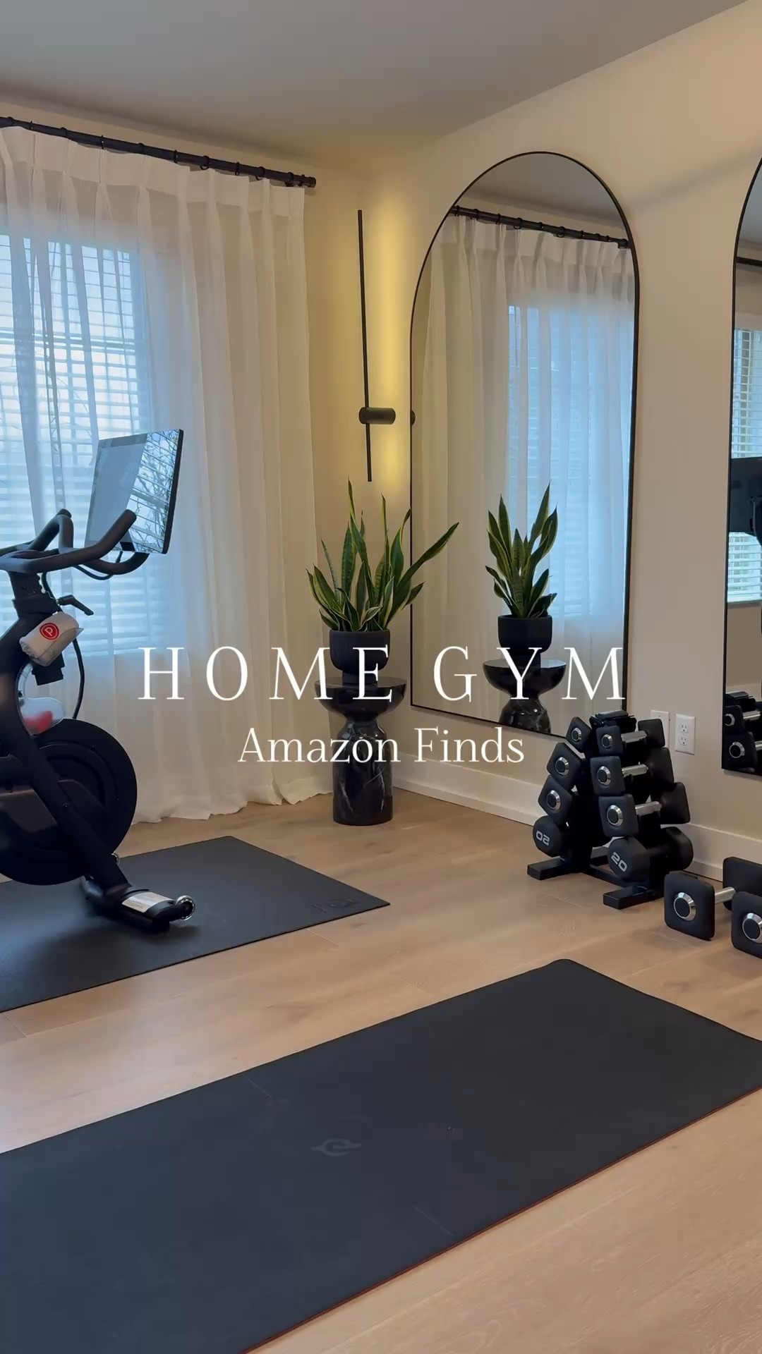 Creating a home gym that is functional and aesthetic doesn’t have to break the bank. These Amazon finds check all the boxes. 

#homegym #fitnessinspo #amazonfinds 

#LTKActive #LTKselfcare #LTKOver40