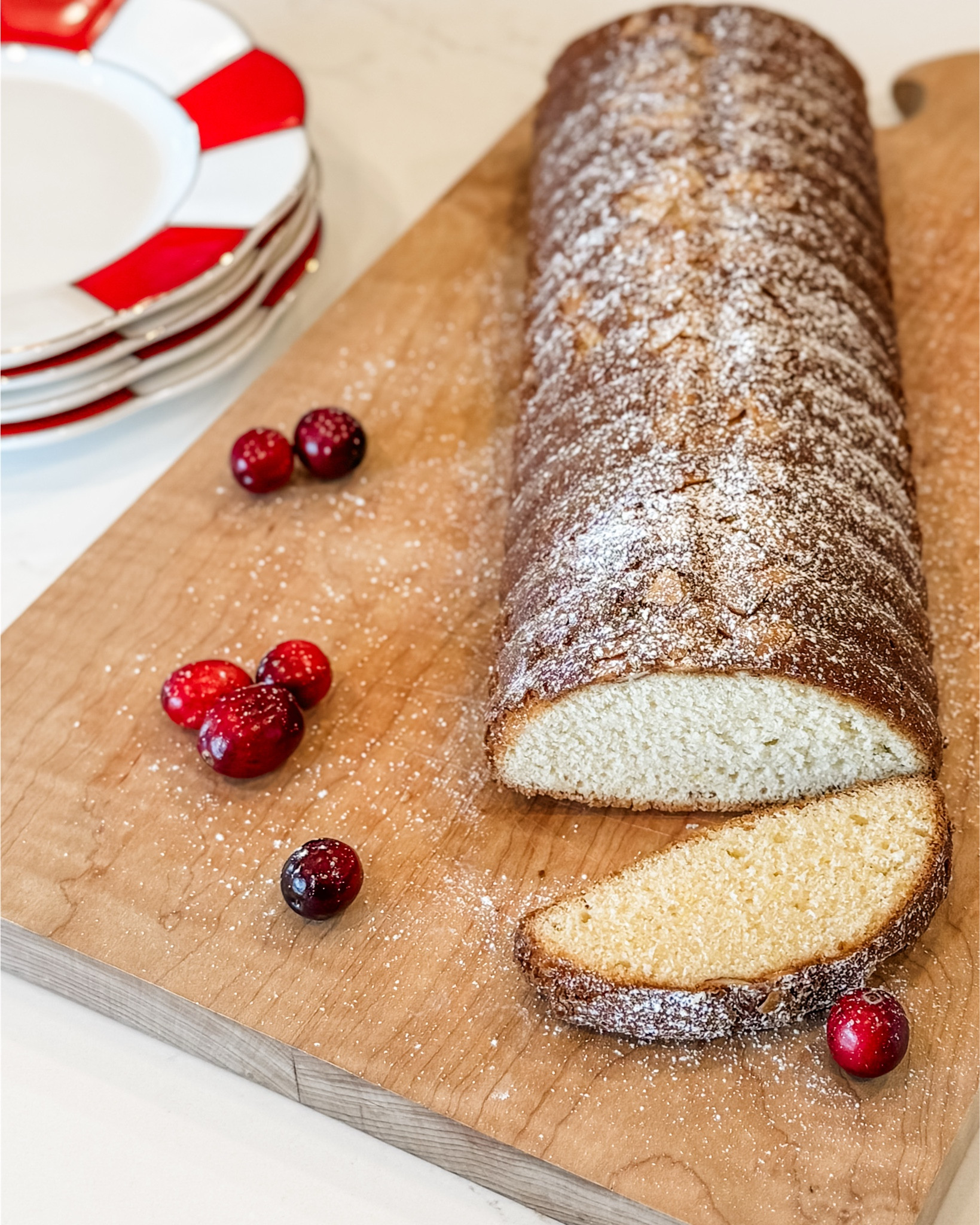 Scandinavian Almond Cake — simple, cozy, and perfect with a cup of coffee on a cold December morning. ✨

Soft inside, a little crisp on the edges, and just… classic.
It’s the perfect cake for the Christmas season.

My mom (100% Scandinavian) gifted me this pan last Christmas and it’s now a new family tradition.

Should I share more European holiday bakes? 🎄✨
Save this one for your Christmas morning baking.

Beat together:
• 1 ¼ cups sugar
• 1 egg
• 1 ½ tsp almond extract
• ⅔ cup milk

Add:
• 1 ¼ cups flour
• ½ tsp baking powder

Add:
• 1 stick melted butter
Beat well.

Spray almond cake pan with baking spray + light flour coat. Add a sprinkle of almonds for that textured top. Add the batter and bake at 350°F for 40–50 minutes, until edges are golden and center tests clean. Cool and sprinkle with powdered sugar.



#LTKGiftGuide #LTKHoliday #LTKfoodie