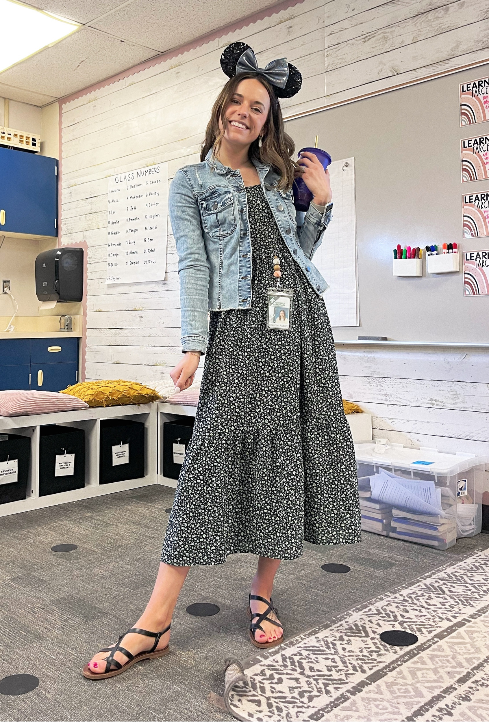 Casual Disney Day 🏰 Love this dress from SHEIN - have it in multiple colors 🤪
