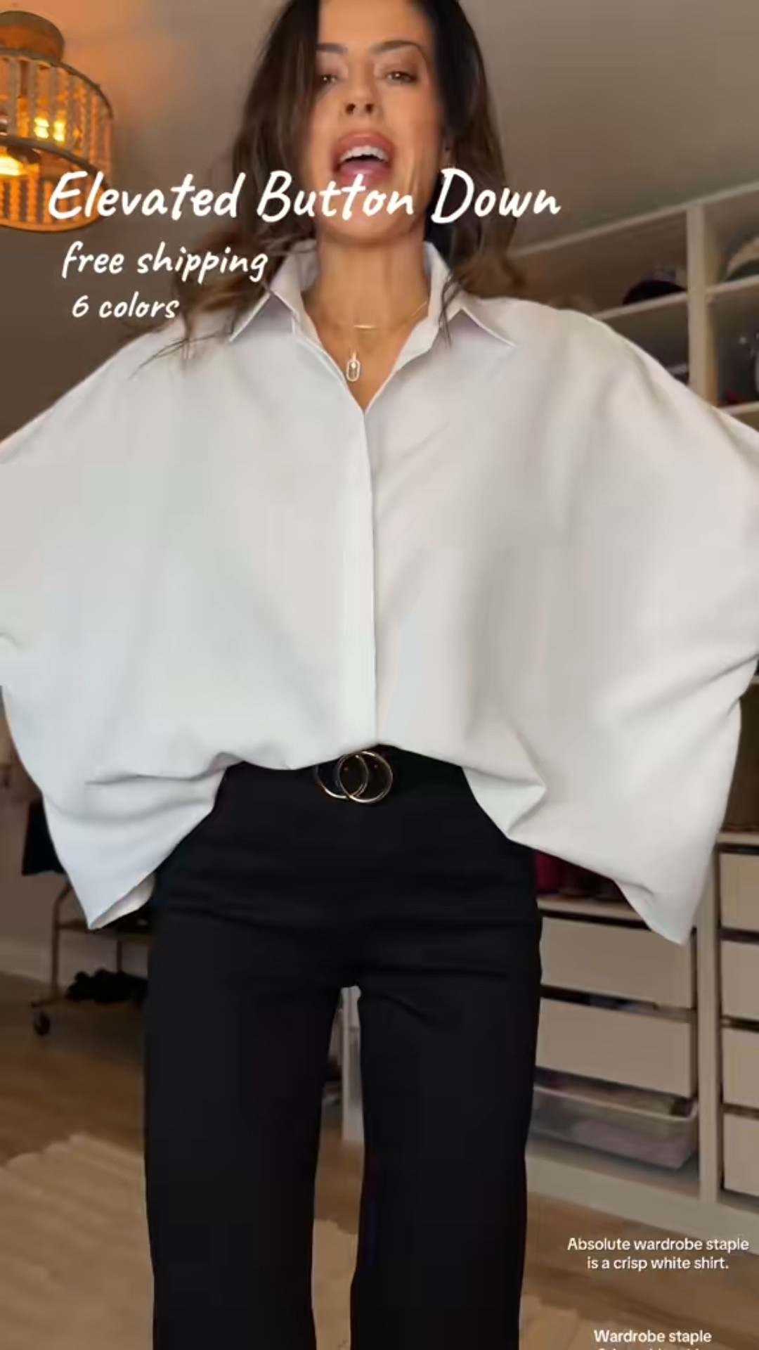 Women’s Button down with an oversized fit. This one is so good! 

#LTKootd #LTKWorkwear #LTKFindsUnder50