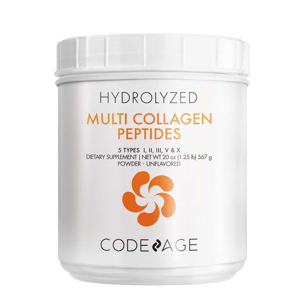 Codeage Hydrolyzed Multi Collagen Peptides Unflavored Powder Supplement - 20oz | Target