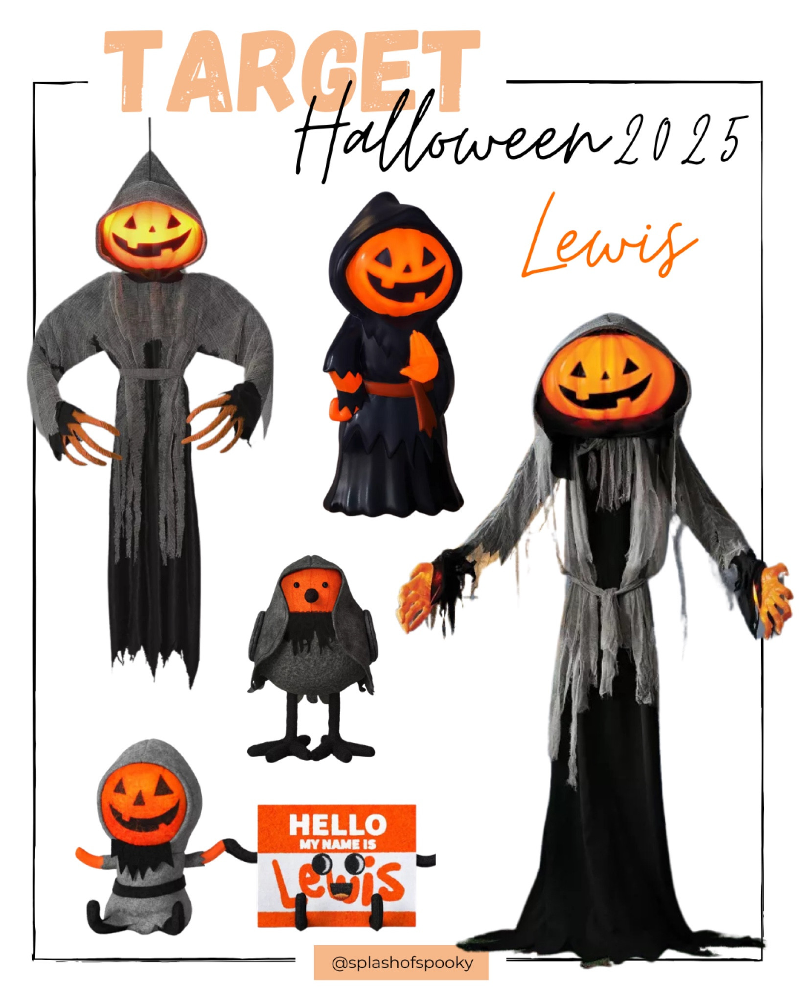 The icon is back! 

Target dropped their Halloween items and they had so many Lewis variations. Now Lewis can be both in your backyard and in your home. 

#LTKHome #LTKFindsUnder50 #LTKSeasonal