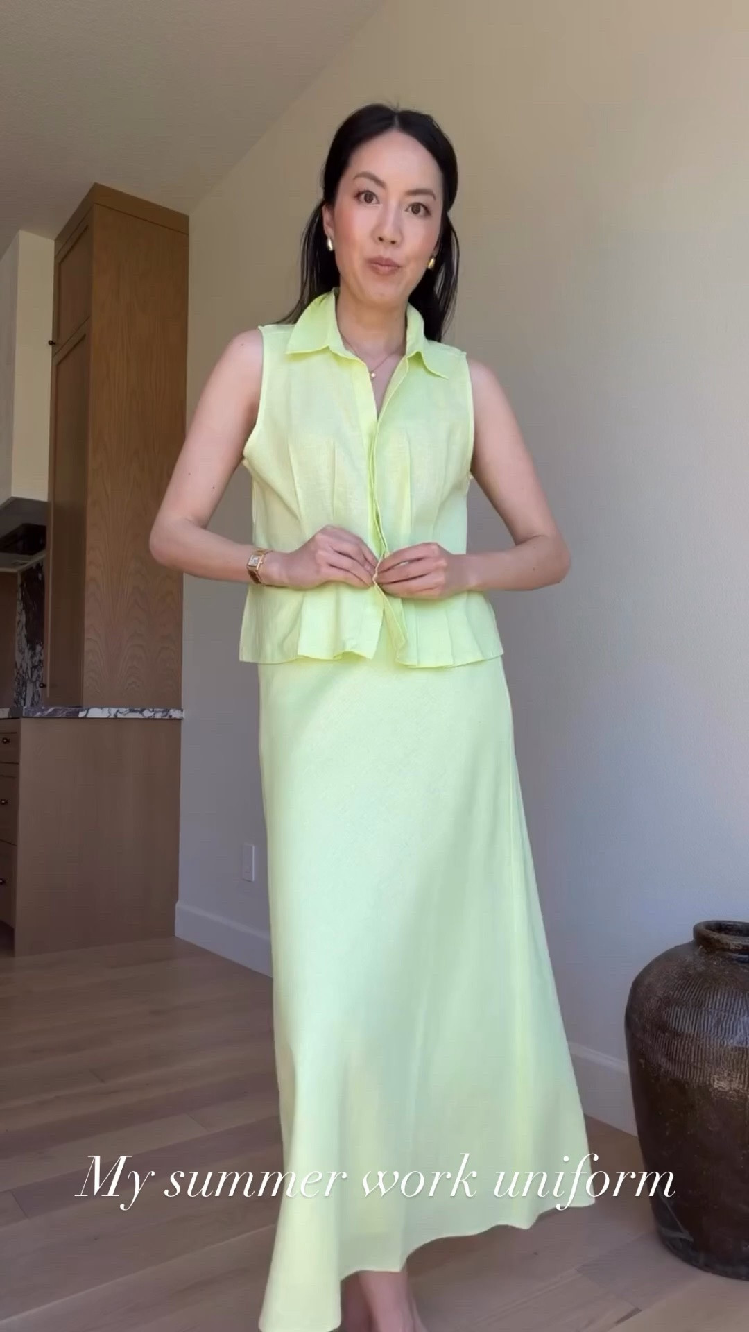 My Summer work uniform in 5 outfits: bring on the color, mix & match sets and suits, and linen pieces that make getting dressed a breeze. This entire collection is on sale now!

#classicstyle
#summerworkwear
#summerdress
#longdress
#summeroutfits

#LTKootd #LTKWorkwear #LTKSaleAlert
