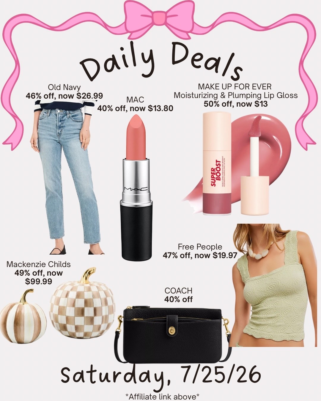 Daily deals

#LTKHome #LTKSeasonal #LTKSaleAlert
