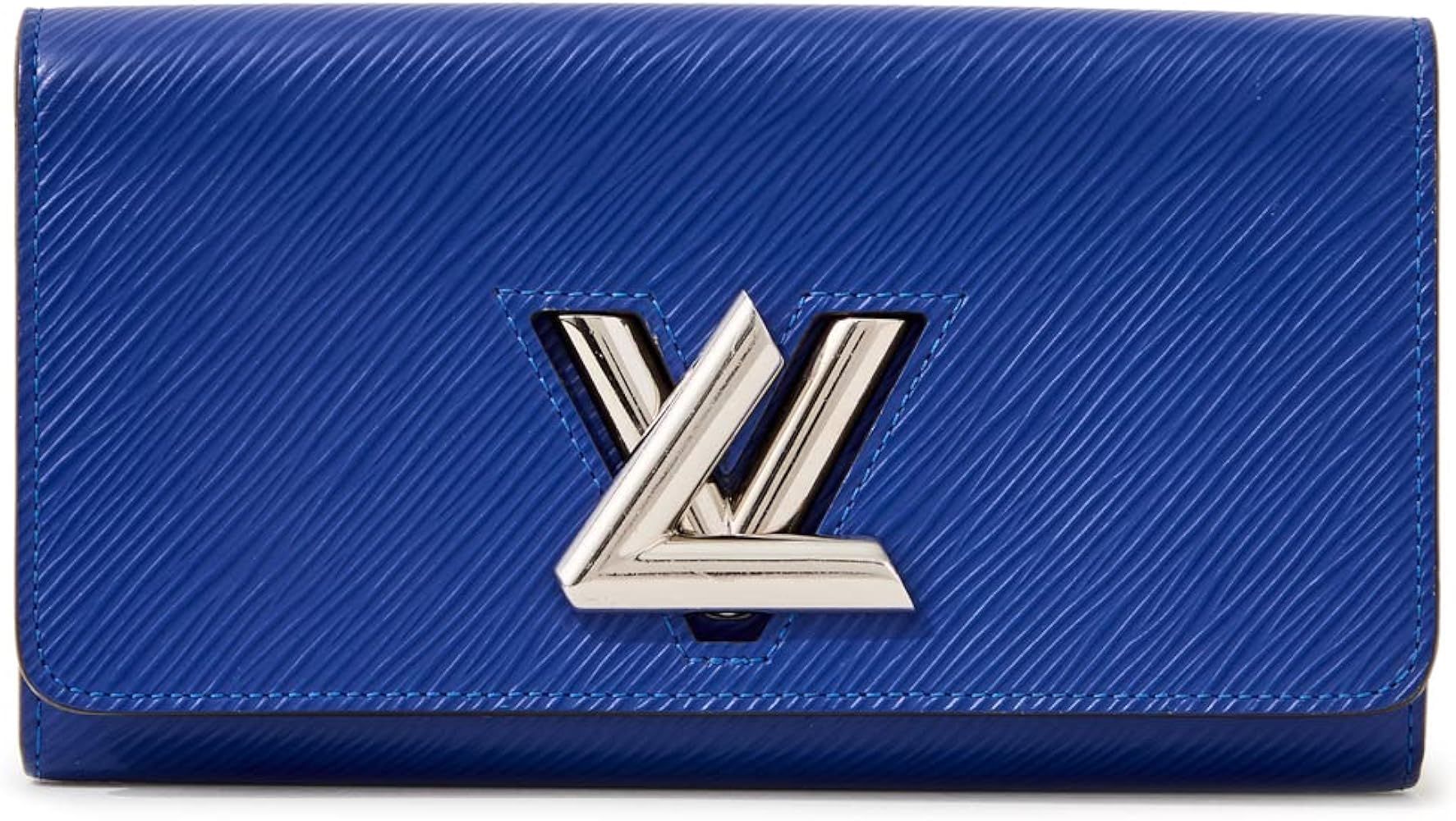 Louis Vuitton Women's Pre-Loved Blue Epi Ab Twist Wallet | Amazon (US)
