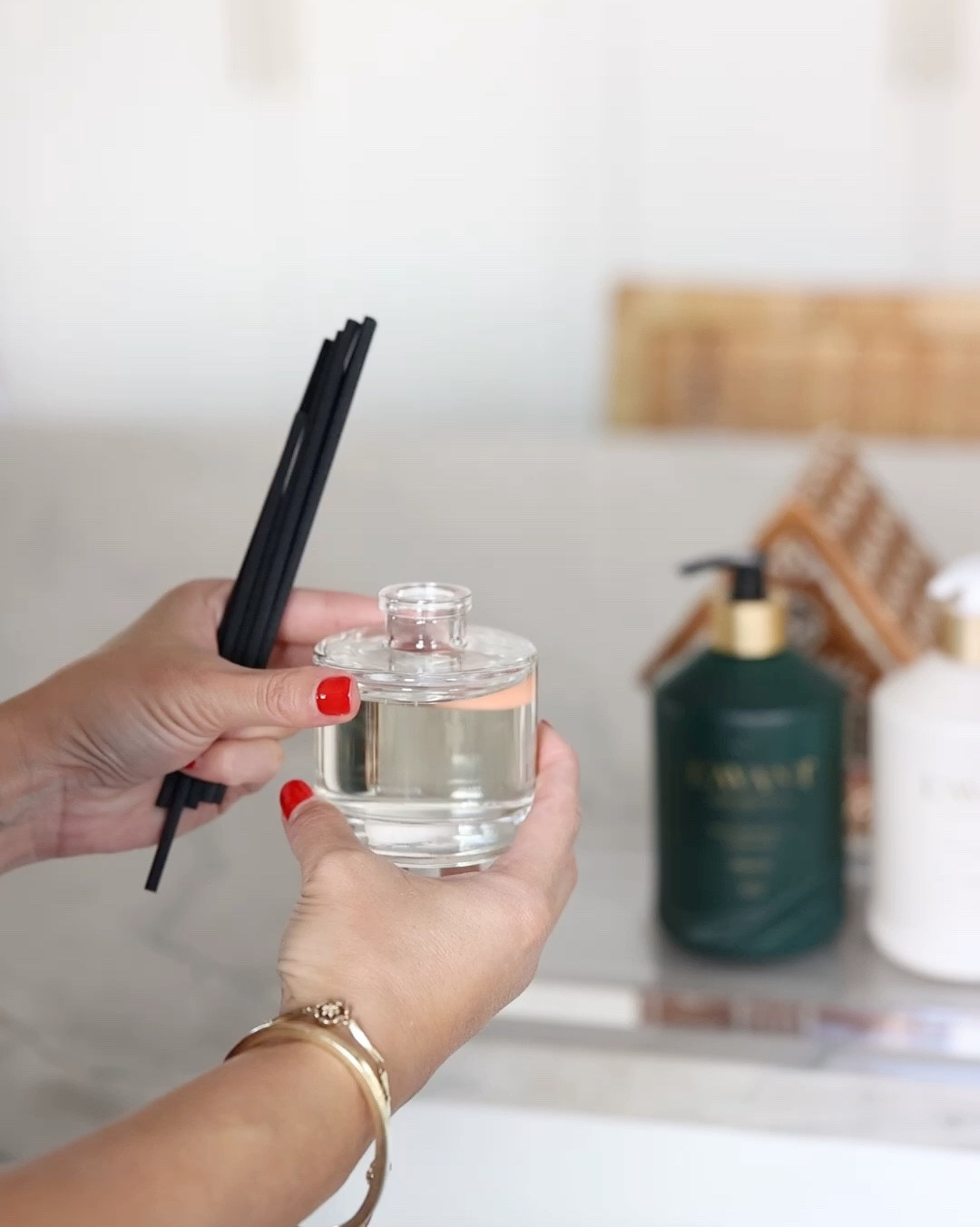 L’Avant Winter Fir collection - luxury dish and hand soap + a diffuser or candle. Small luxurious touches are definitely a way I invest in making our home nicer.

#LTKHome #LTKGiftGuide #LTKHoliday