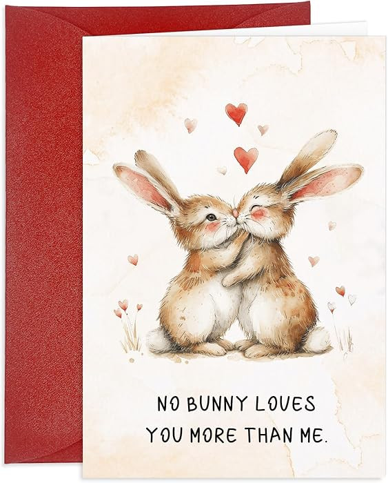 Easter Cards with Envelope Funny Easter Cards for Wife Easter Cards for Husband Romantic annivers... | Amazon (US)