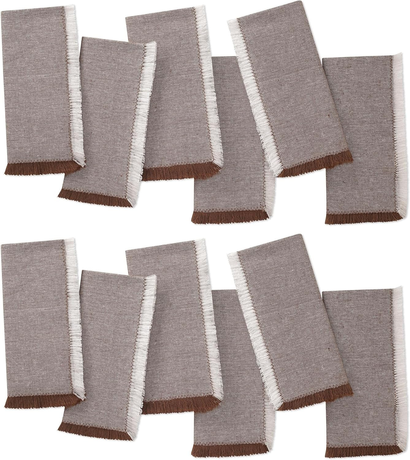 Folkulture Cloth Napkins Set of 12 Cotton, Dinner Napkins or Table Napkins for Parties, Decorativ... | Amazon (US)