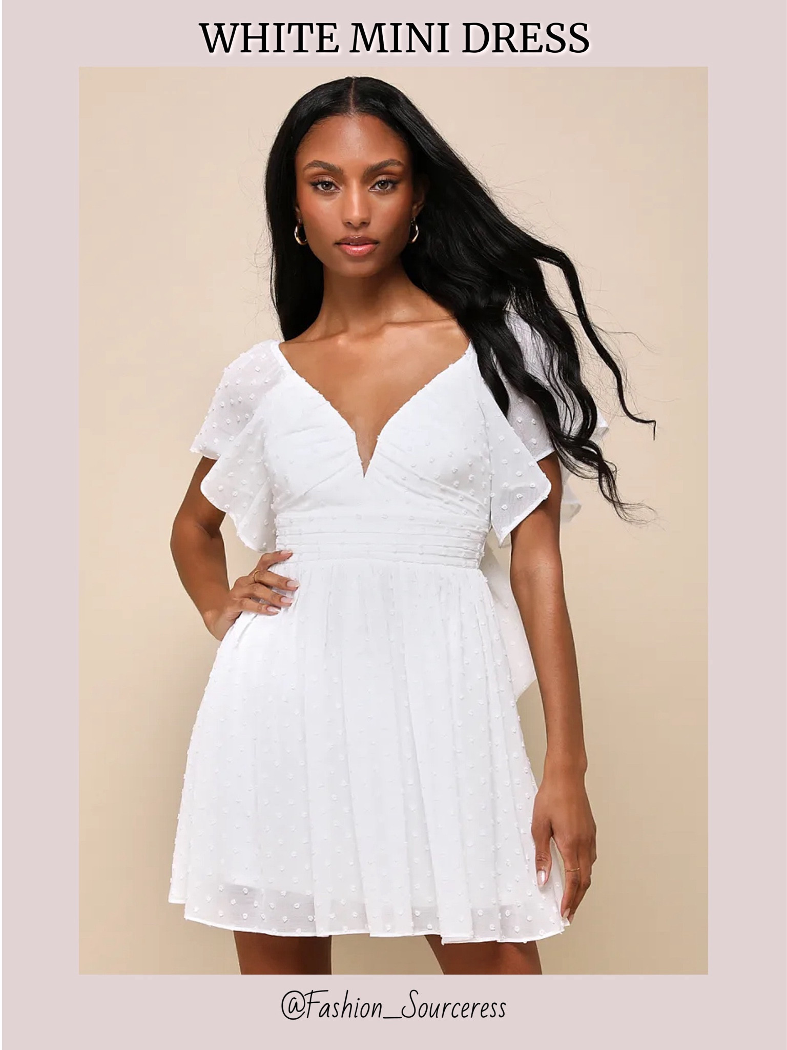 graduation short white dress Lovely White Short Graduation Party Dress, Prom Dresses – Cutedressy main image 1