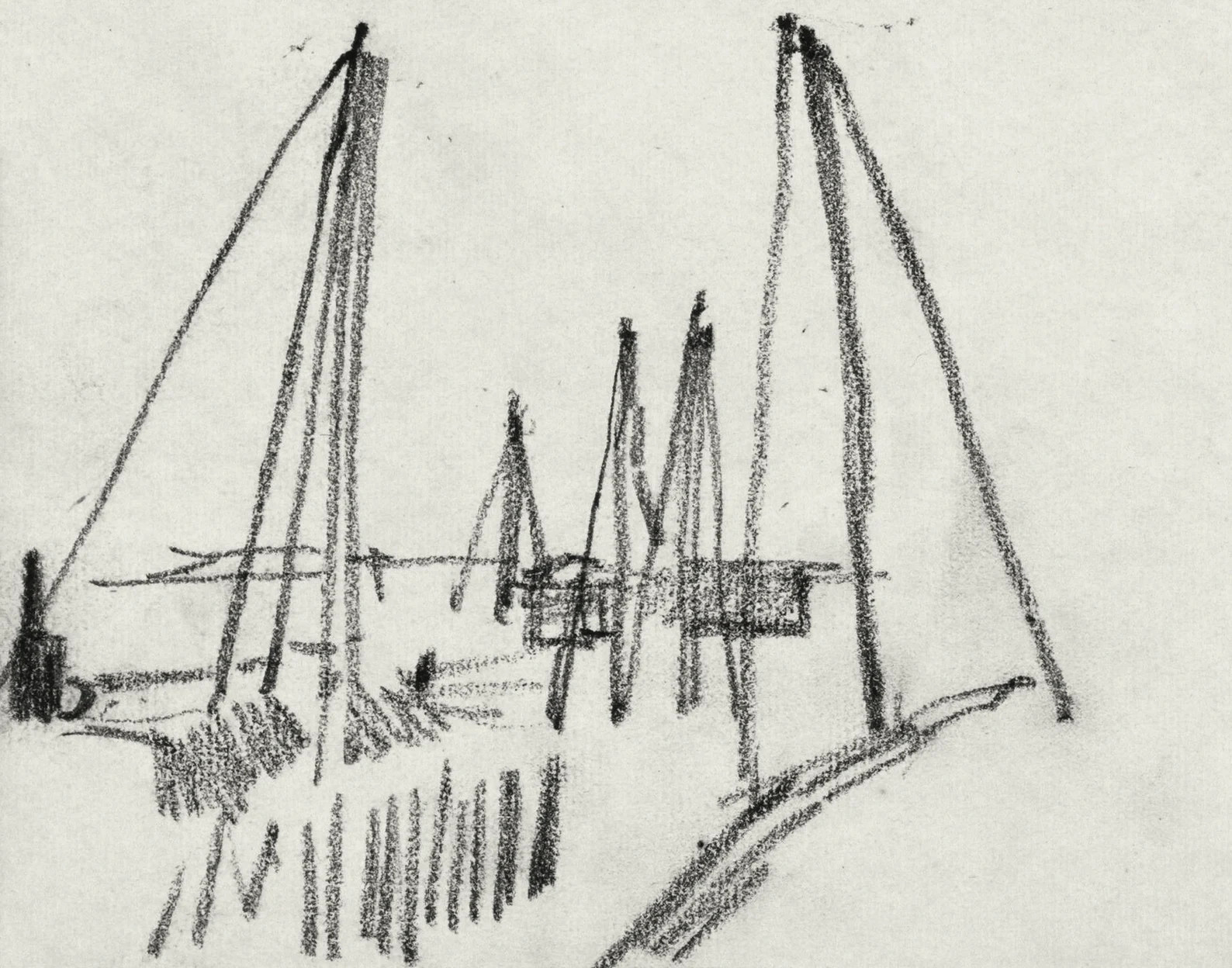 Abstract Wall Art Vintage Sketch Print Line Art Vintage Art | Etsy | Etsy (US)