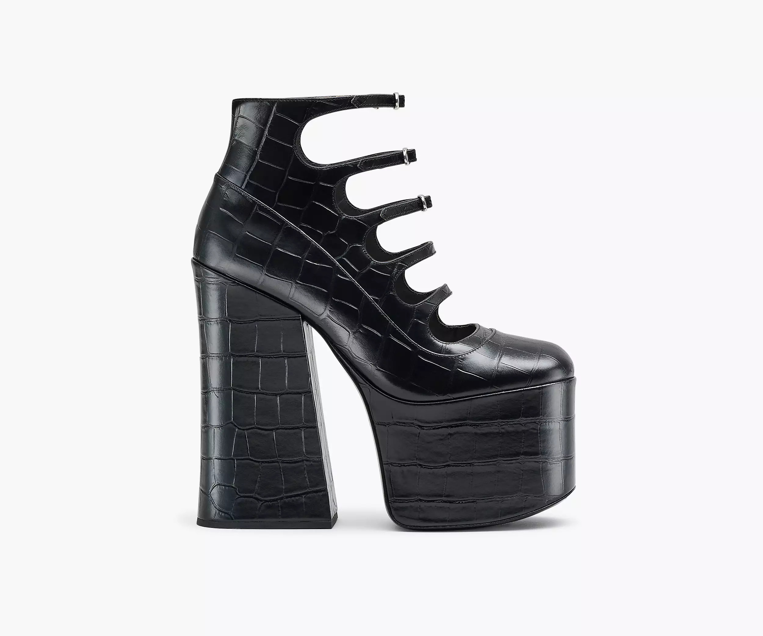 The Croc Embossed Kiki Ankle Boot | Marc Jacobs