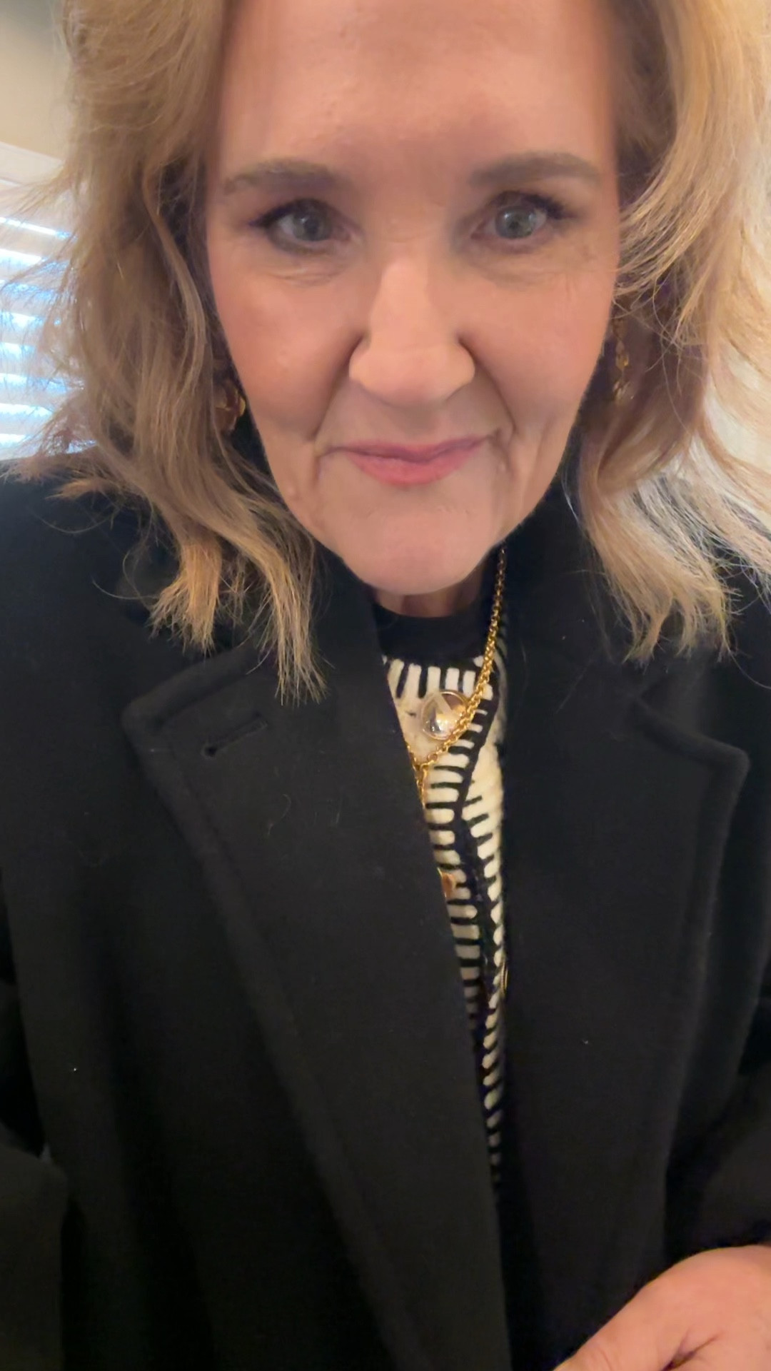 Love the new Julie Vos! The gold is a rlittle ch color that after years of wear looks as good as the day you bought it. And the company is great..:stands behind their product! 

Eby bra 20% off code NANETTE20

Gold jewelry Valentine’s Day gift call earrings, winter outfit

#LTKOver40 #LTKWatchNow #LTKGiftGuide