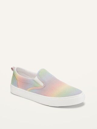 Canvas Slip-On Sneakers for Girls | Old Navy (US)