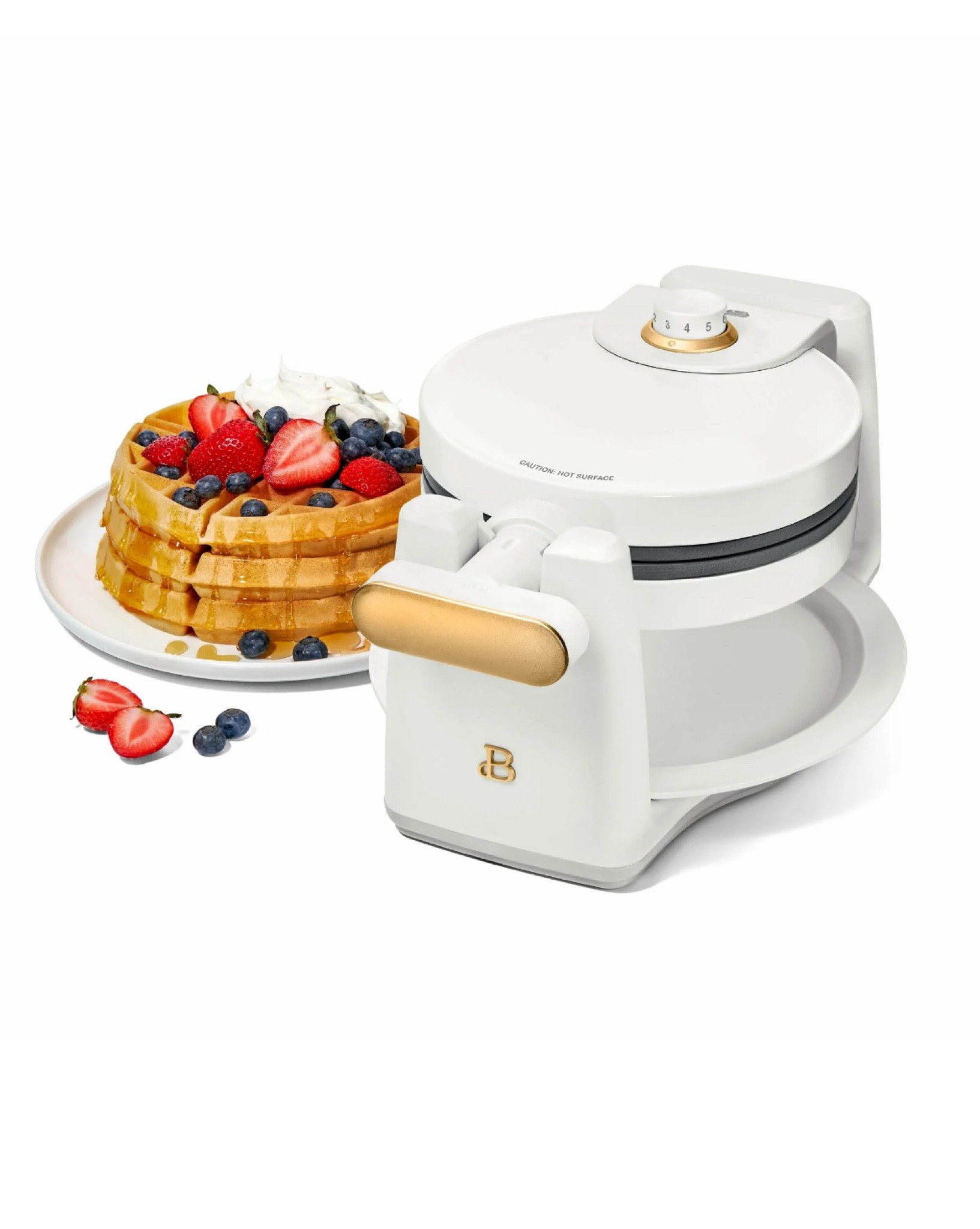 Got the most BEAUTIFUL waffle maker! Look at how CUTE this looks - made some late night Belgium waffles on it and they are delicious. One of my new favorite kitchen finds. 

#LTKFindsUnder50 #LTKFindsUnder100 #LTKHome