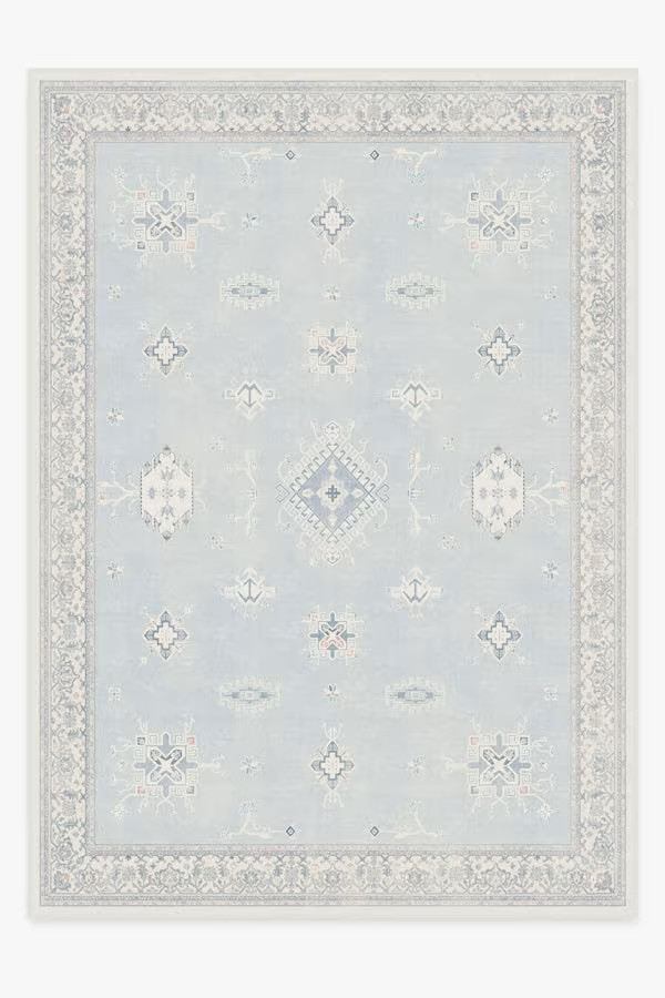 Verena Soft Blue Rug | Ruggable