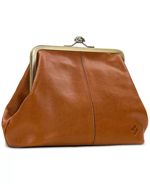 Medium Sofia Kisslock Leather Bag | Macy's