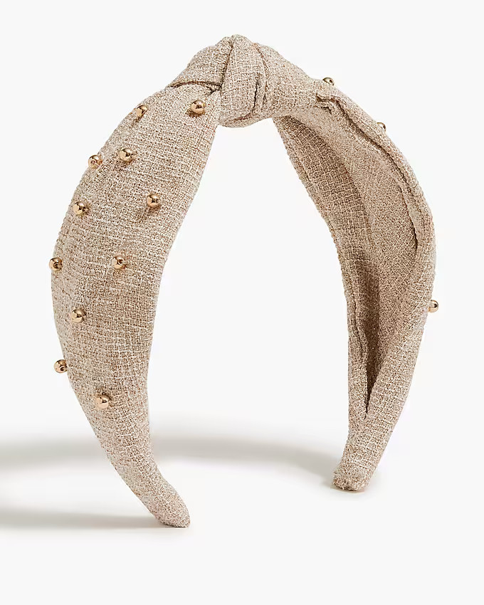 Beaded knot headband | J.Crew Factory