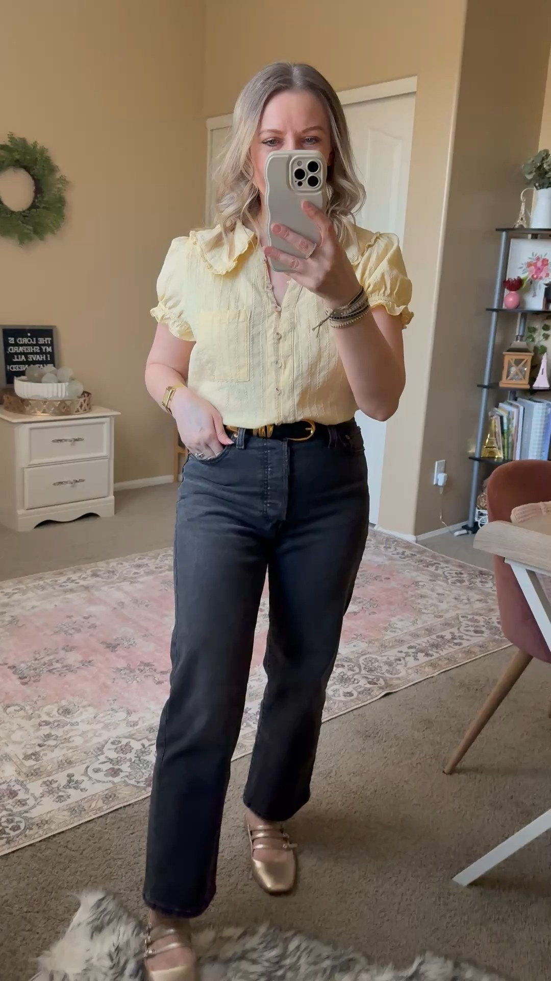 Another cute shirt for spring from Amazon. Love the Peter Pan collar and this butter yellow color for spring. It’s 100% cotton, quite affordable and available in lots of beautiful colors. 

#LTKSeasonal #LTKPetite #LTKOver40
