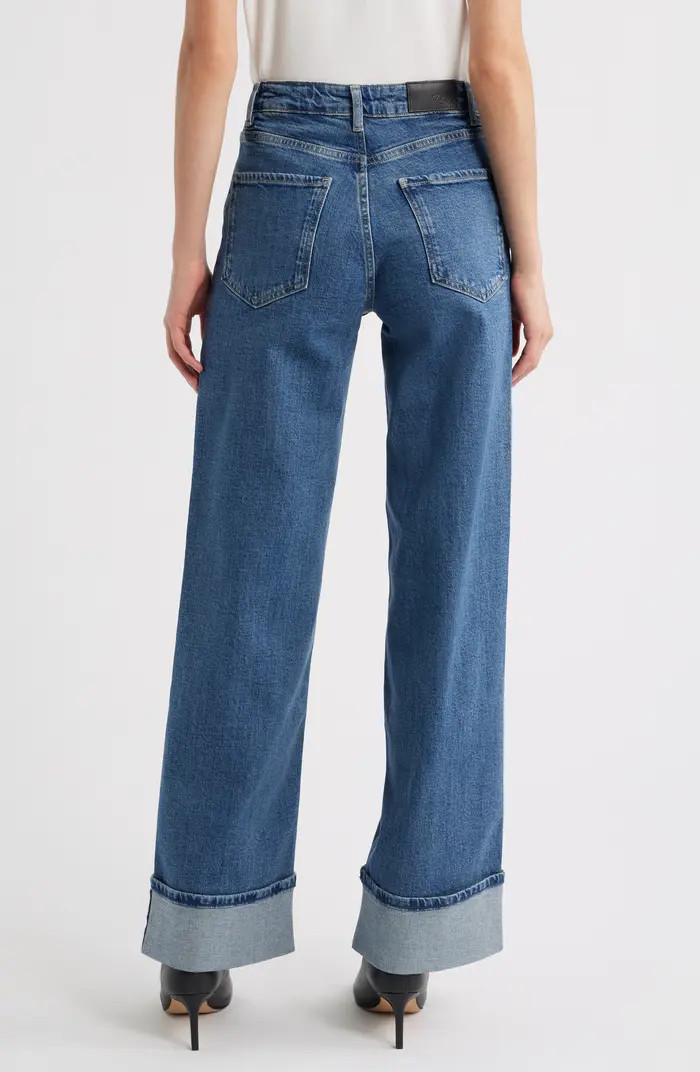 Rails Getty Cuffed High Waist Wide Leg Jeans | Nordstrom | Nordstrom