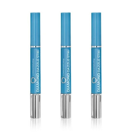 Connoisseurs Diamond Dazzle Stik 3 Pack Advanced Diamond Jewelry Cleaner Just Twist Brush and Dazzle Blue .05 fl.oz.(1.5ml) | Walmart (US)