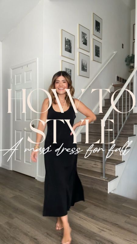 This Maxi dress via Target is a must-have for fall!!! Here are 5 ways to style it and make it work for chilly day! 
Dress runs true to size. Wearing size xs. 
Target, target style, target fashion, transitional style 

#LTKSeasonal #LTKunder50 #LTKFind