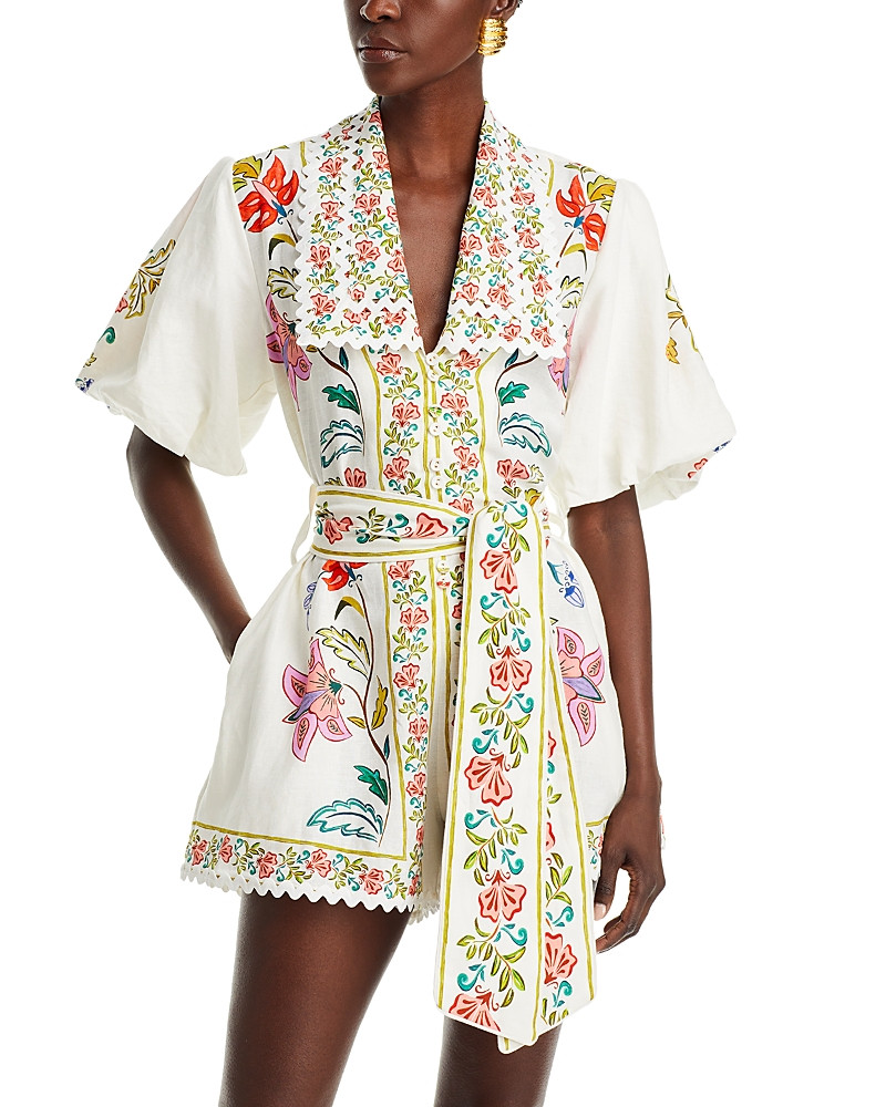 Farm Rio Floral Insects Romper | Bloomingdale's (US)