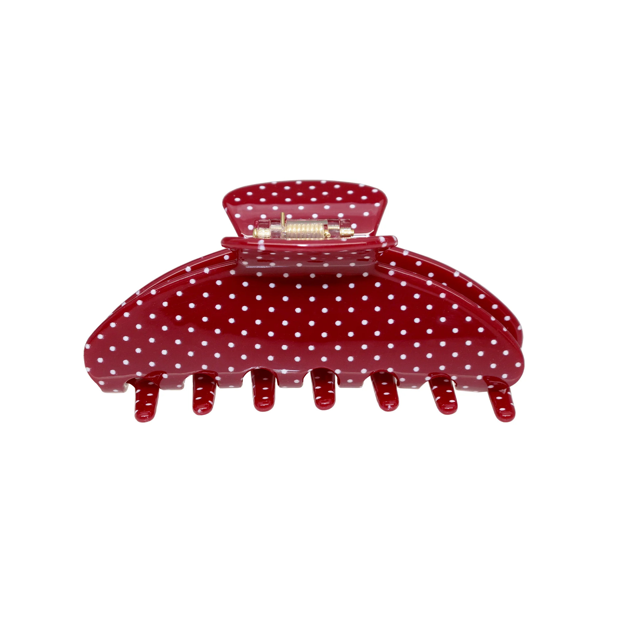 Big Effing Clip in Cherry Polka Dot | Emi Jay