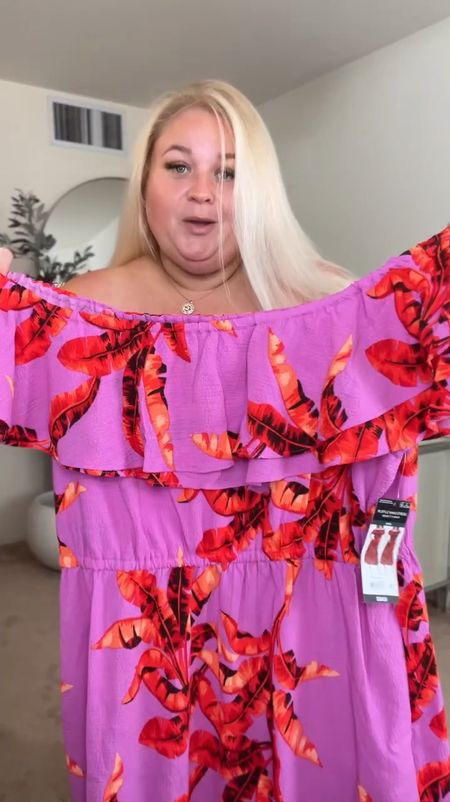 The perfect plus size vacation or summer date night dress
Wearing size 22 although the 20 would be just fine

#LTKFindsUnder100 #LTKOver40 #LTKPlusSize