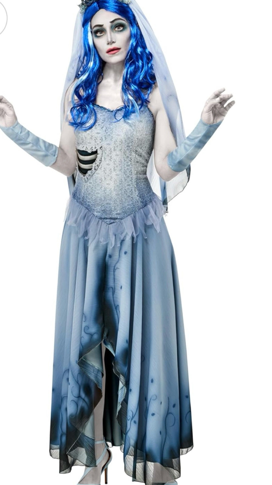Corpse bride Halloween costume last minute Halloween 

#LTKHalloween