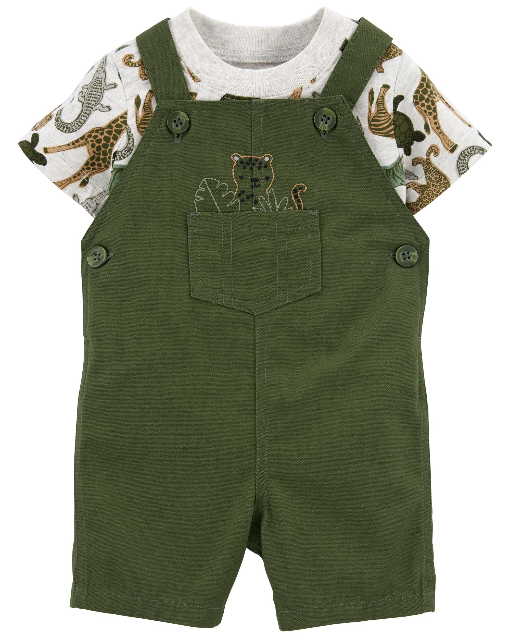 2-Piece Tiger Tee & Shortall Set | Carter's