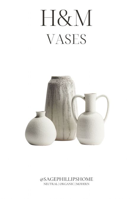 Elevate your space with these earthy vases from H&M, perfect for an organic modern look! 🌿

#LTKhome #LTKsale #LTKcanada