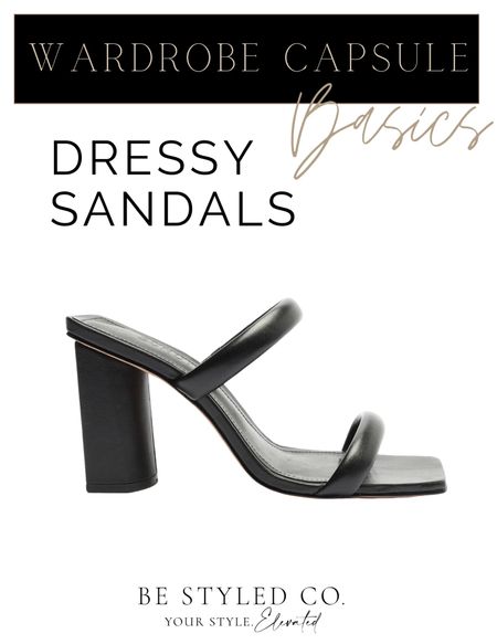 Dressy sandals - heels - wardrobe capsule 

#LTKshoecrush #LTKFind