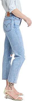 Amazon.com: Levi's Women's Wedgie Straight Jeans, Bridge Of Bellflower, 25 : Clothing, Shoes & Je... | Amazon (US)