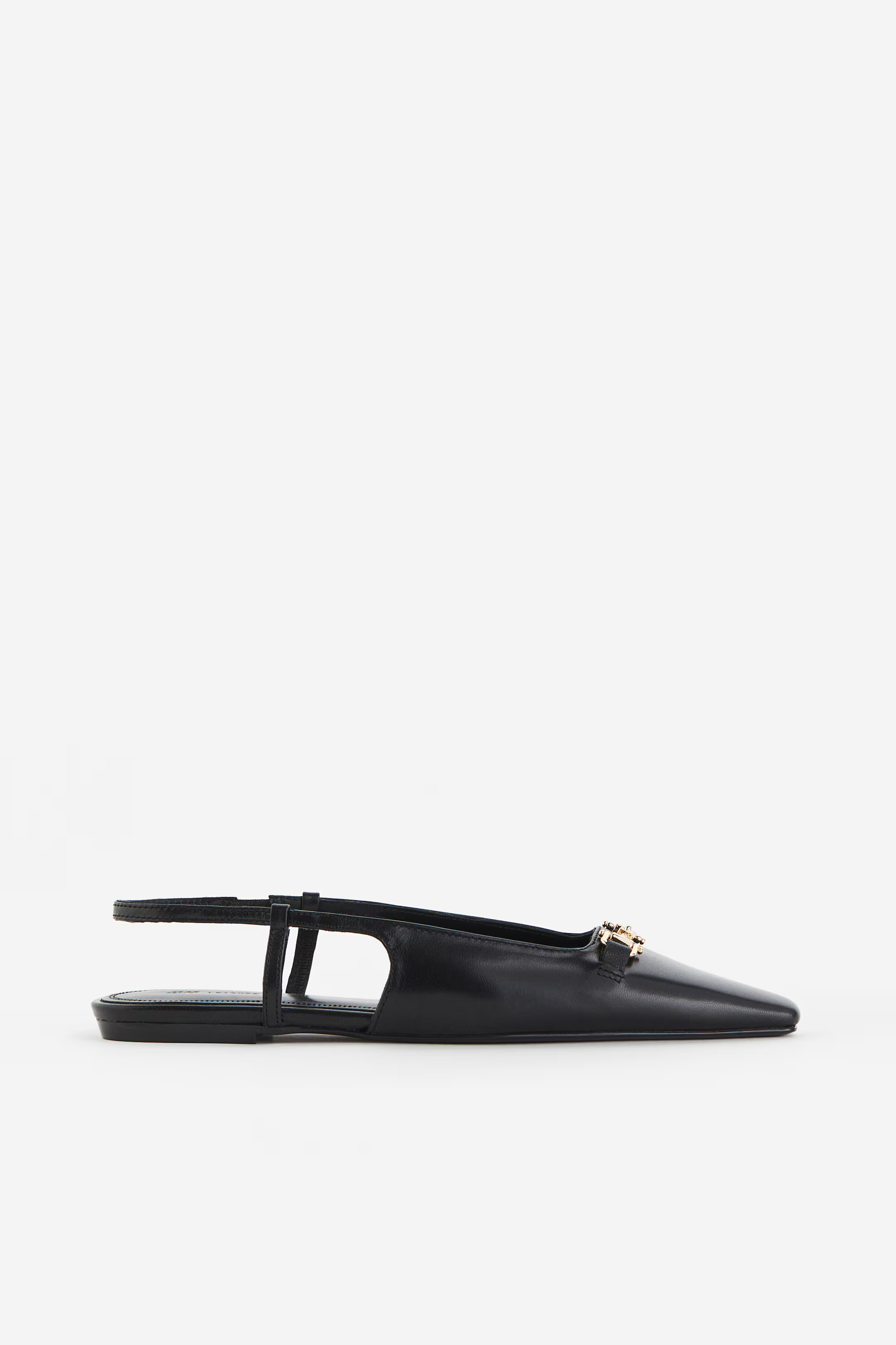 Leather slingbacks | H&M (UK, MY, IN, SG, PH, TW, HK)